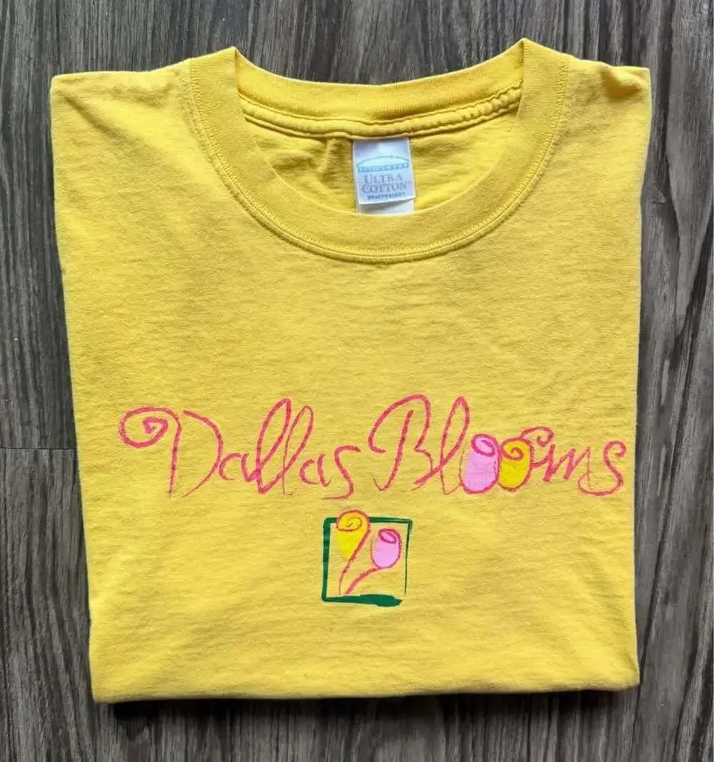 Vintage 90s Dallas Blooms Graphic Tee
